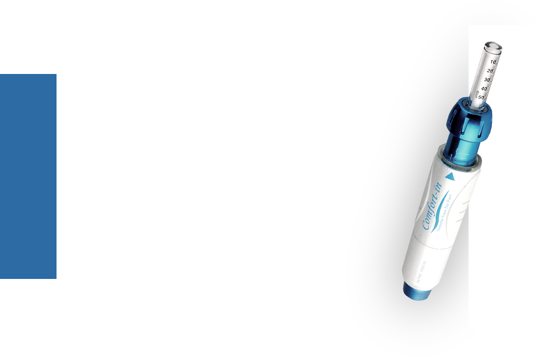 Needle-Free Injection Systems - Certified Medical Device - Comfort-in